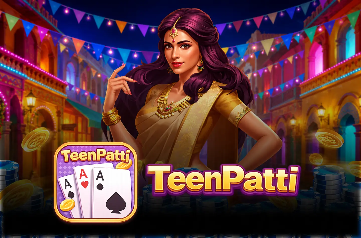 Teen Patti Gold game icon